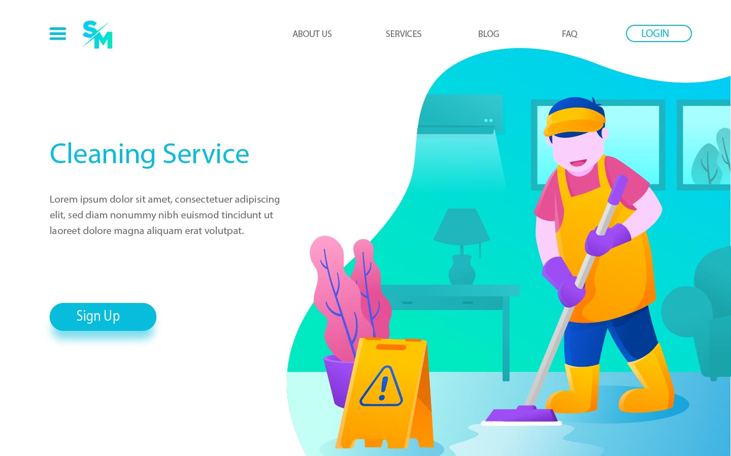 Cleaning Service   - Template