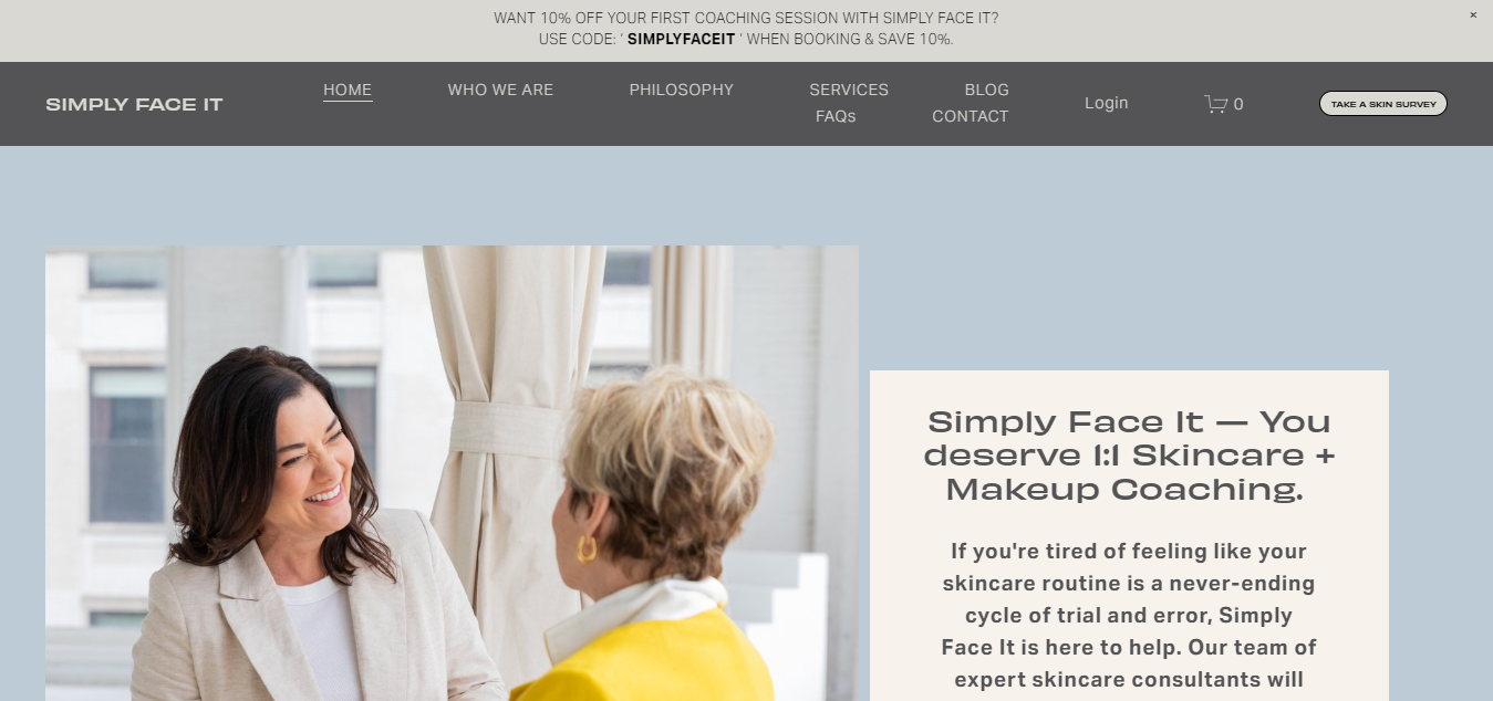 Skincare Website