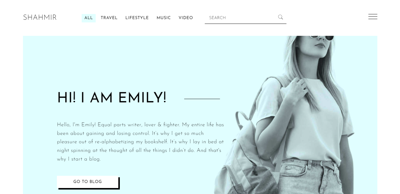 Personal Blog  - Template