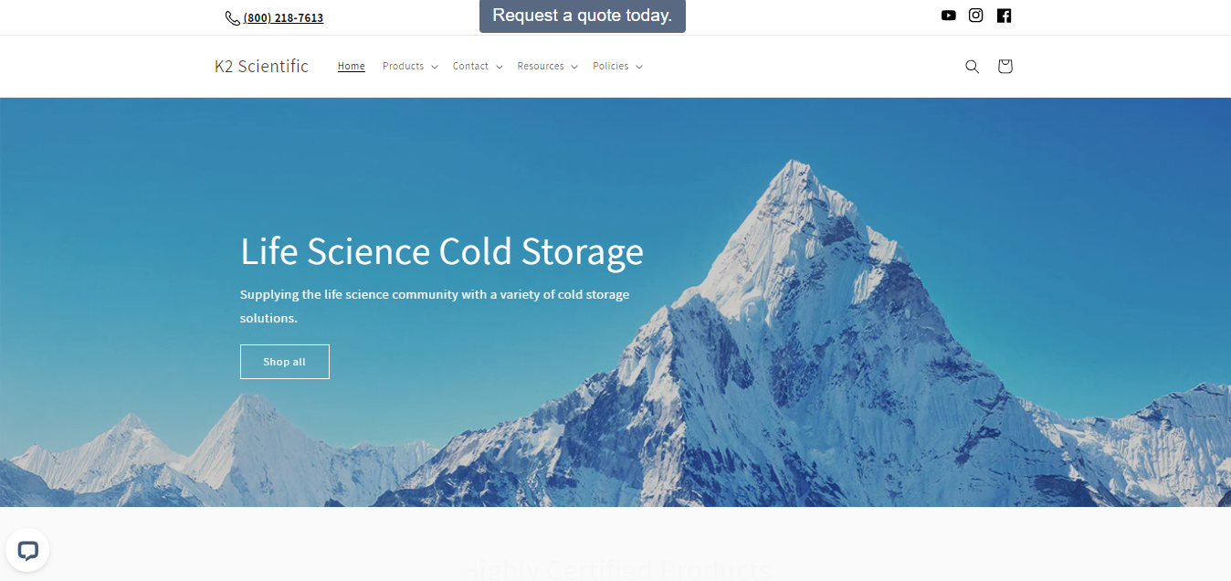 Cold storage Solutions.