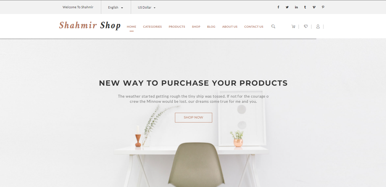 Ecommerce  - Template