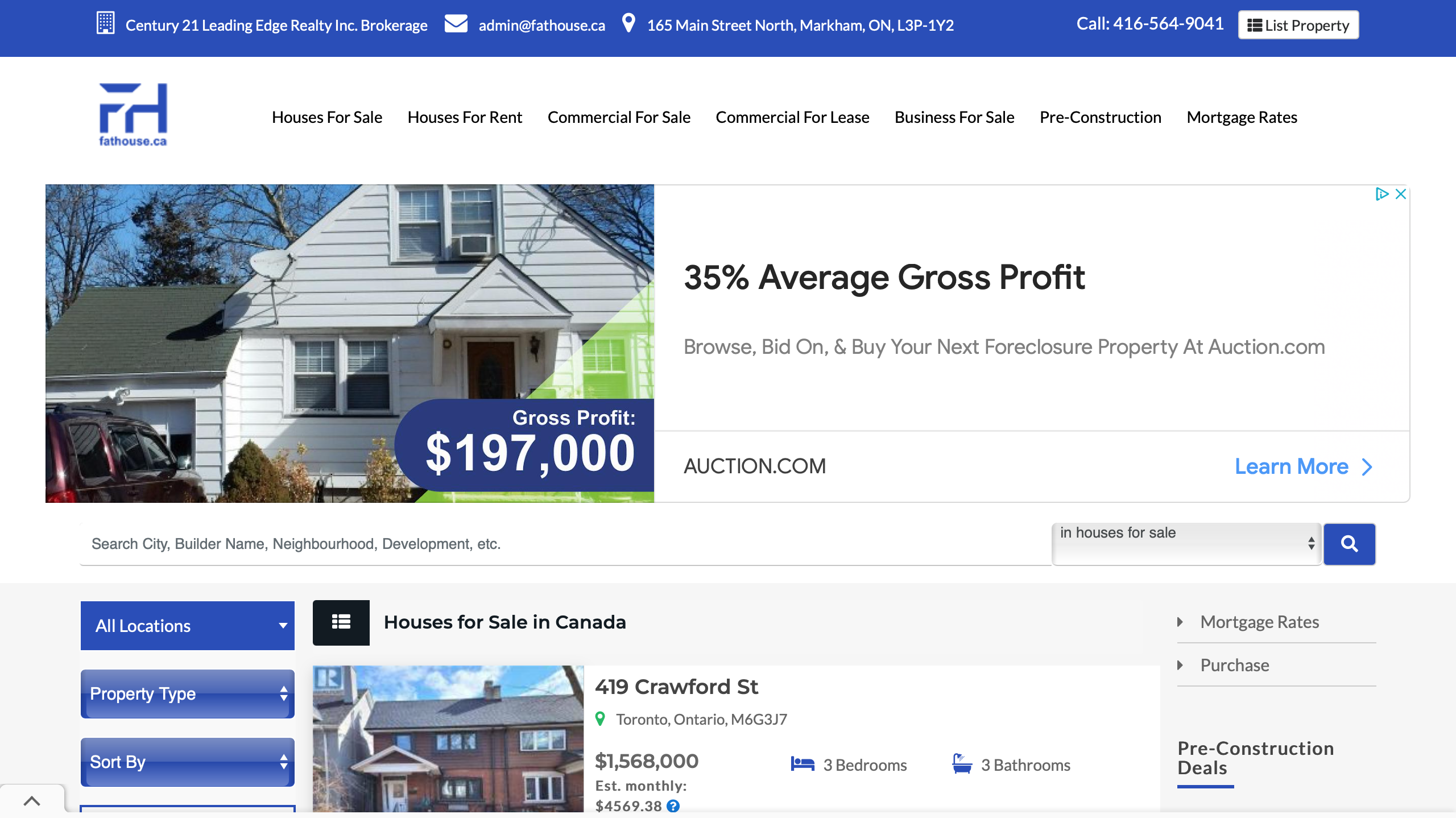 Mortgage Website  - Template